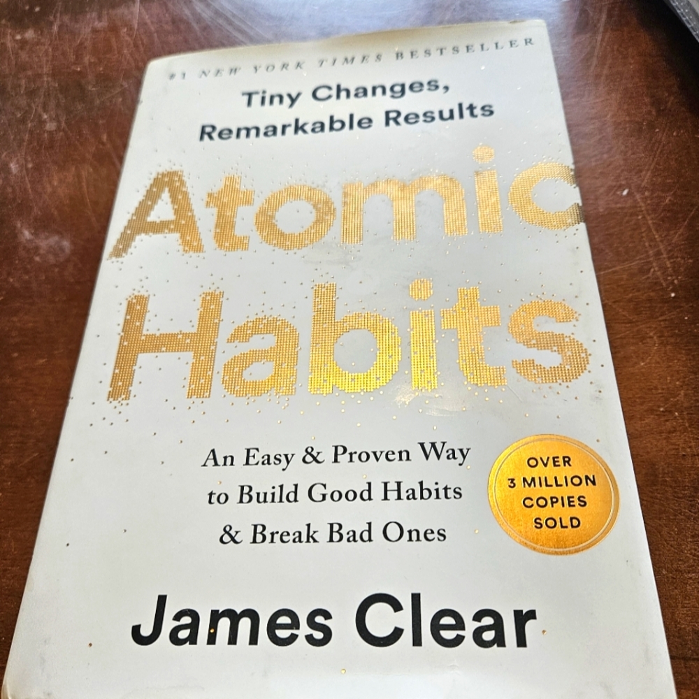 Atomic Habits book by James Clear